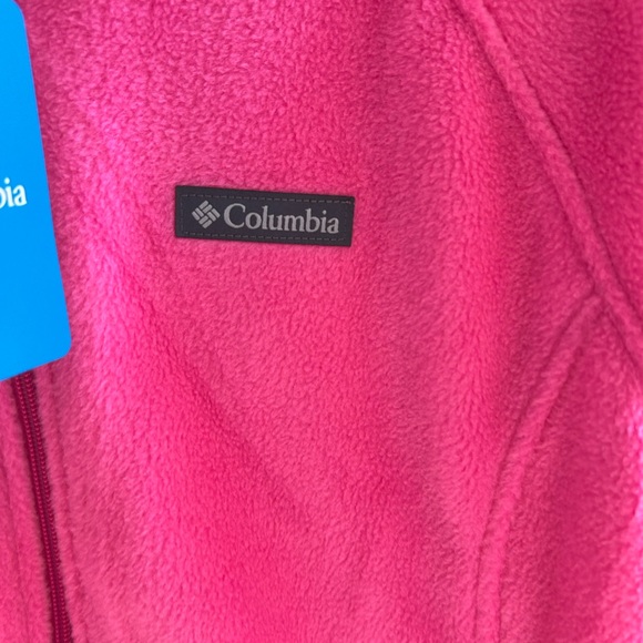 Columbia Vibrant Pink Fleece Outerwear - Picture 2 of 5